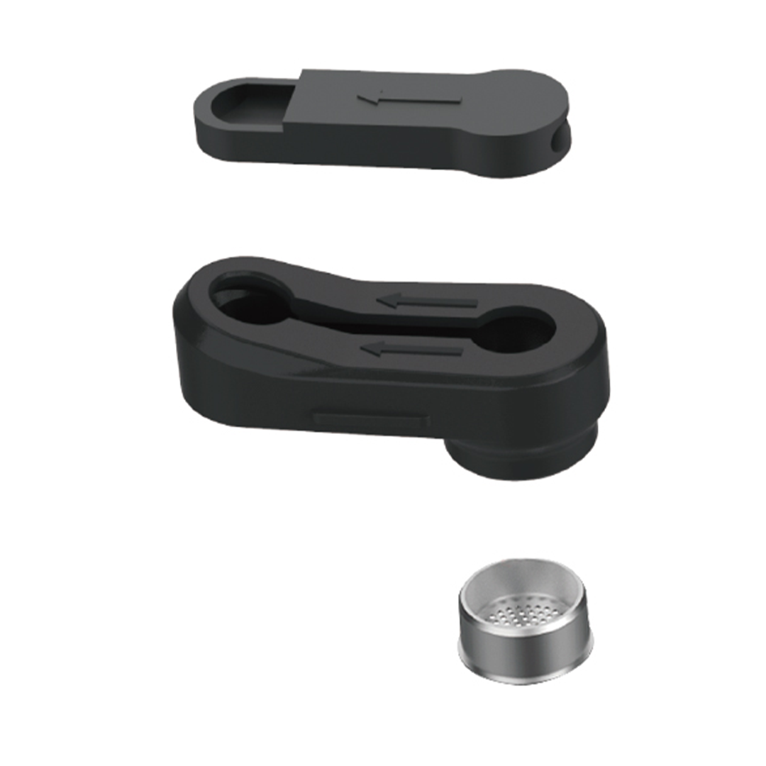 XVAPE Fog Pro Essential Filter Kit with Ceramic Airflow and Metal Screen, Top View