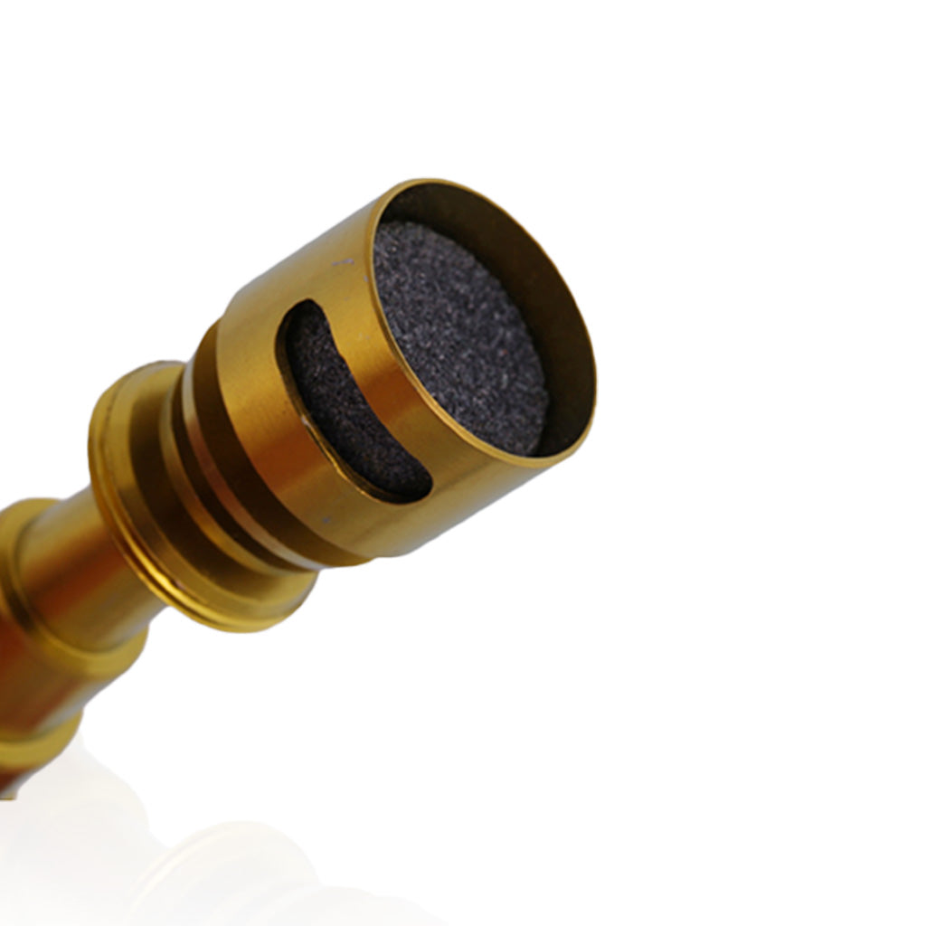 Honeybee Herb Titanium 6-in-1 Moon Rock Dab Nail for E-Rigs, angled side view on white background