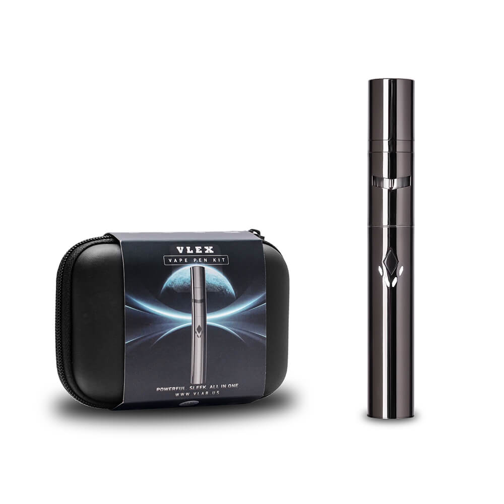 VLAB VLEX Vape Pen Kit with sleek design and carrying case, ideal for on-the-go vaping
