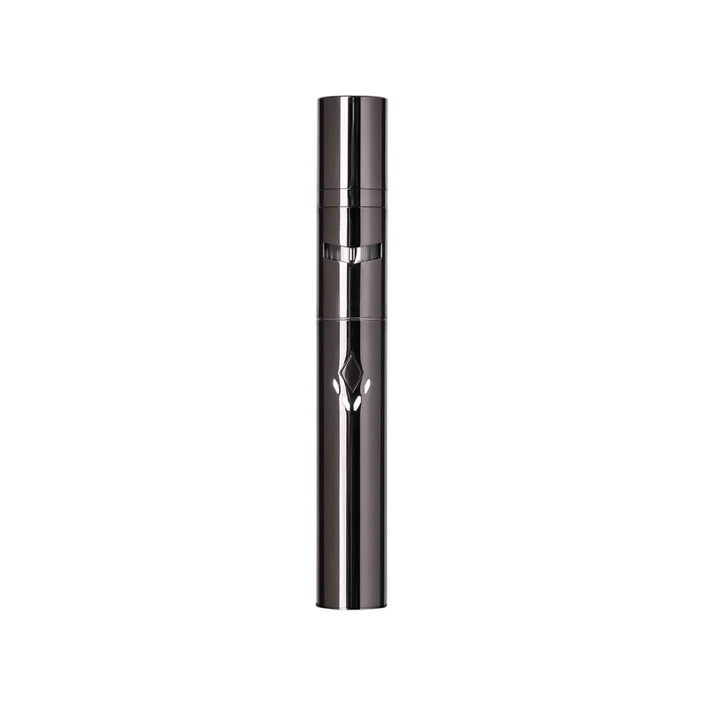 VLAB VLEX Vape Pen Kit in sleek black, front view on white background, portable and rechargeable