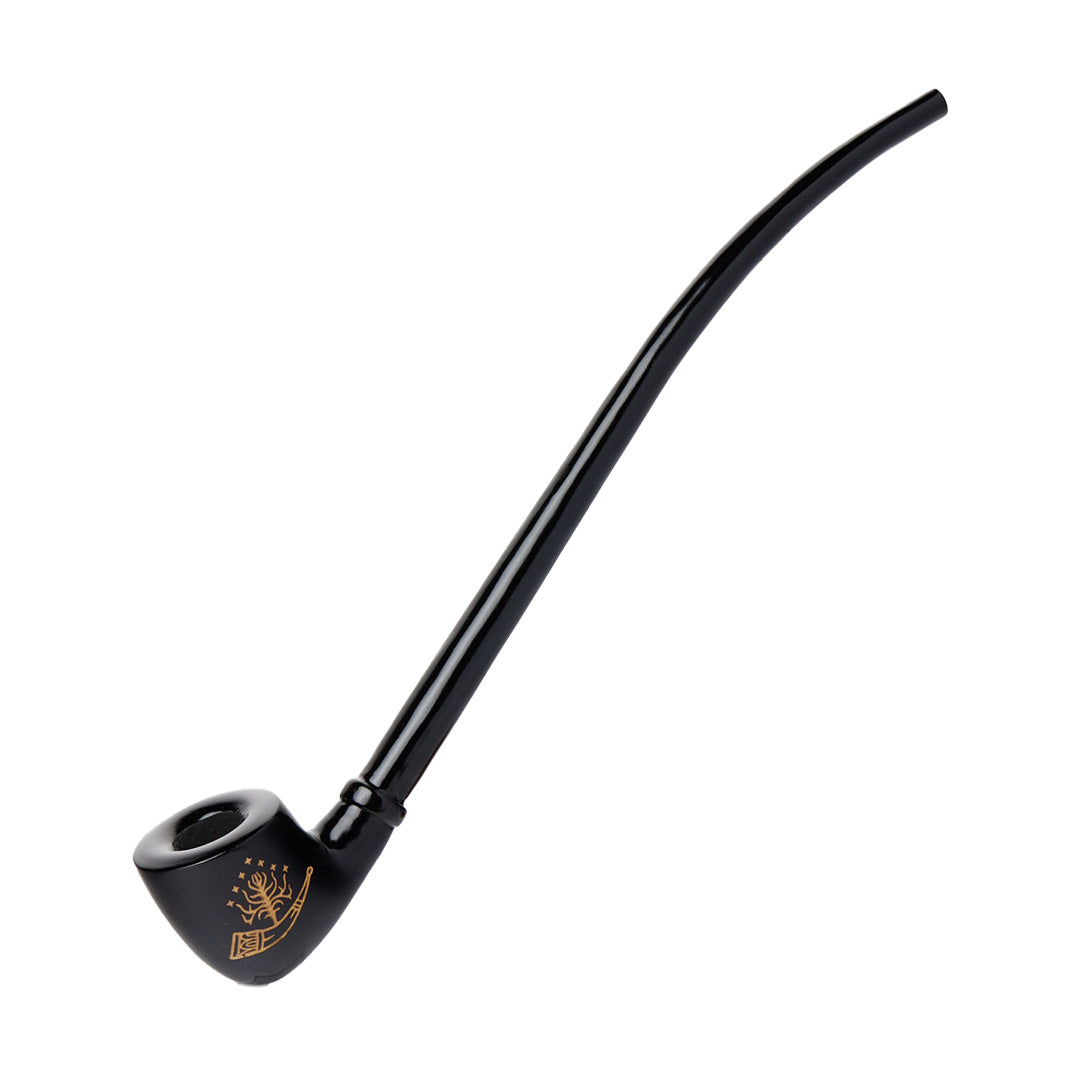 Shire Pipes Engraved Cherry Wood Hand Pipe - Boromir Variant - LOTR Collector's Edition