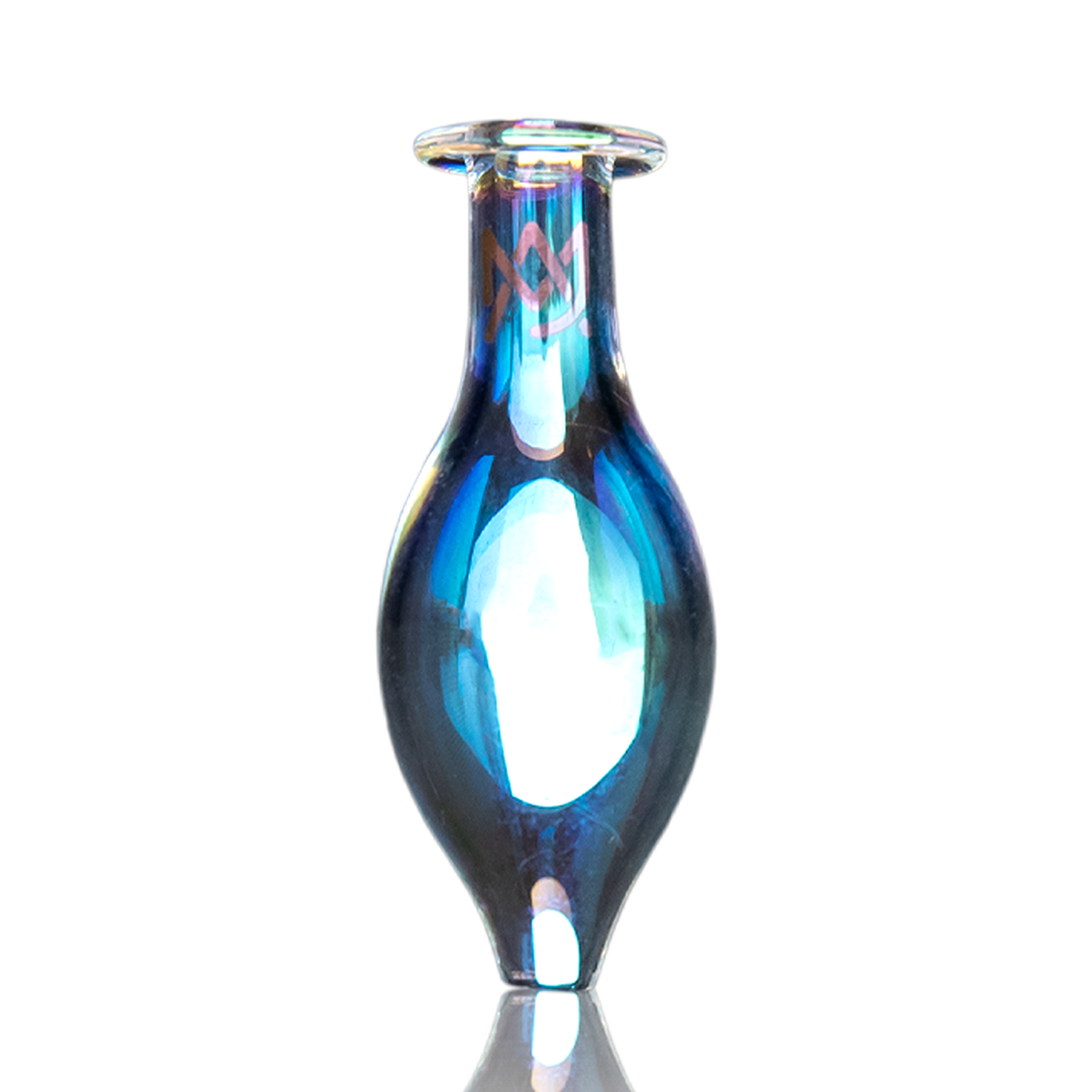 MJ Arsenal Quartz Carb Cap - Bubble Style in Iridescent, Front View