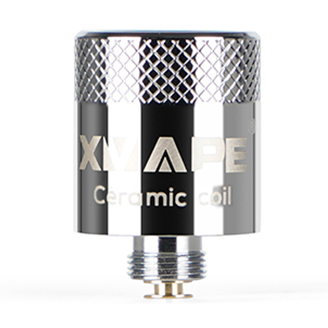 XVAPE Vista Mini 2 E-Rig replacement ceramic coil close-up on seamless white background