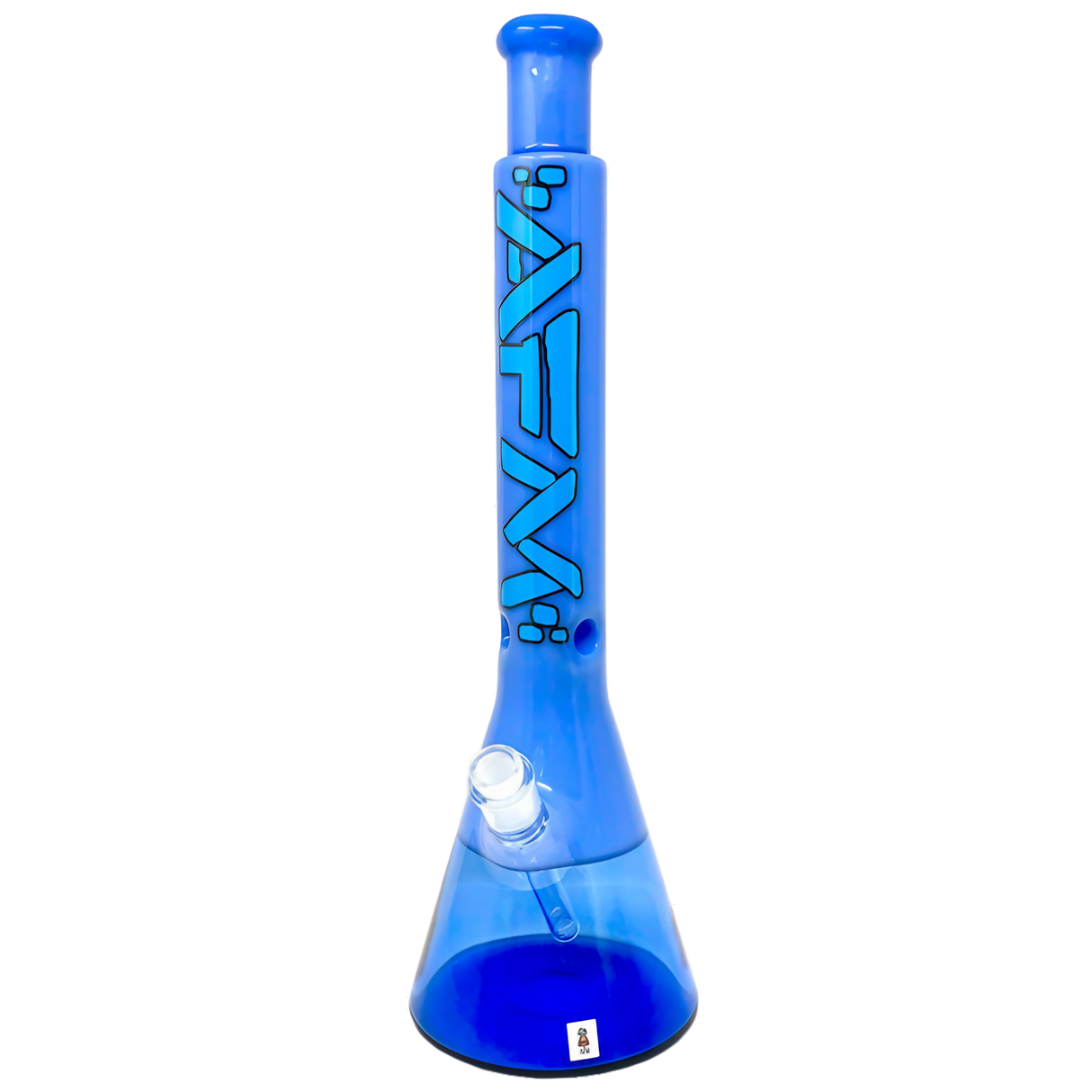 AFM Glass - The Quasar Beaker 18" - Blue | Jade Blue