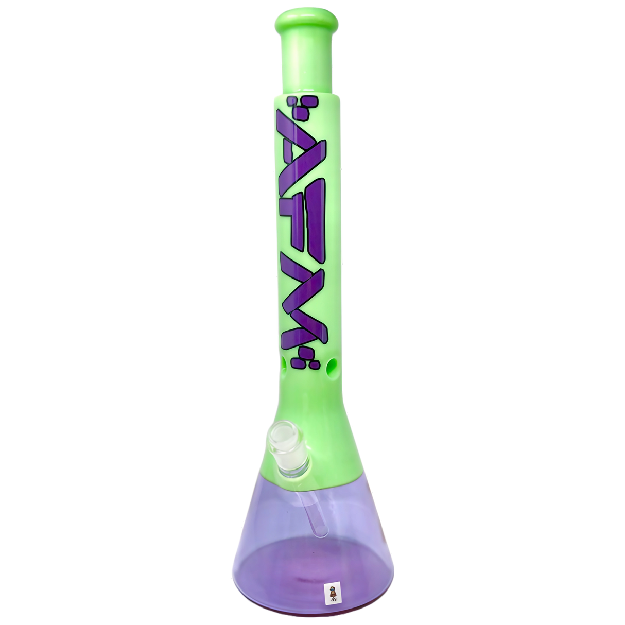 AFM Glass - The Quasar Beaker 18" - Purple | Slime | Dank Geek