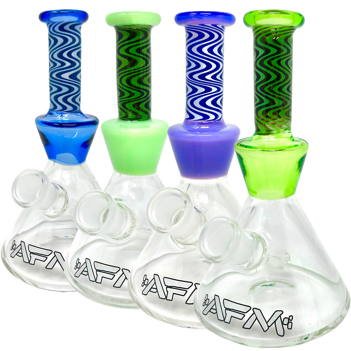 AFM Glass - The Trippy Mini Rig 6" | Dank Geek