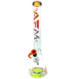 AFM The Color Blast 9mm Beaker Bong Set, 18" tall with vibrant color accents