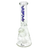 AFM The Heavy Boi 9mm Beaker Bong in Purple - 12" Height, Front View on White Background