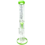 AFM The Ripper 14" Bong in Slyme with Honeycomb Percolator and Glass on Glass Joint