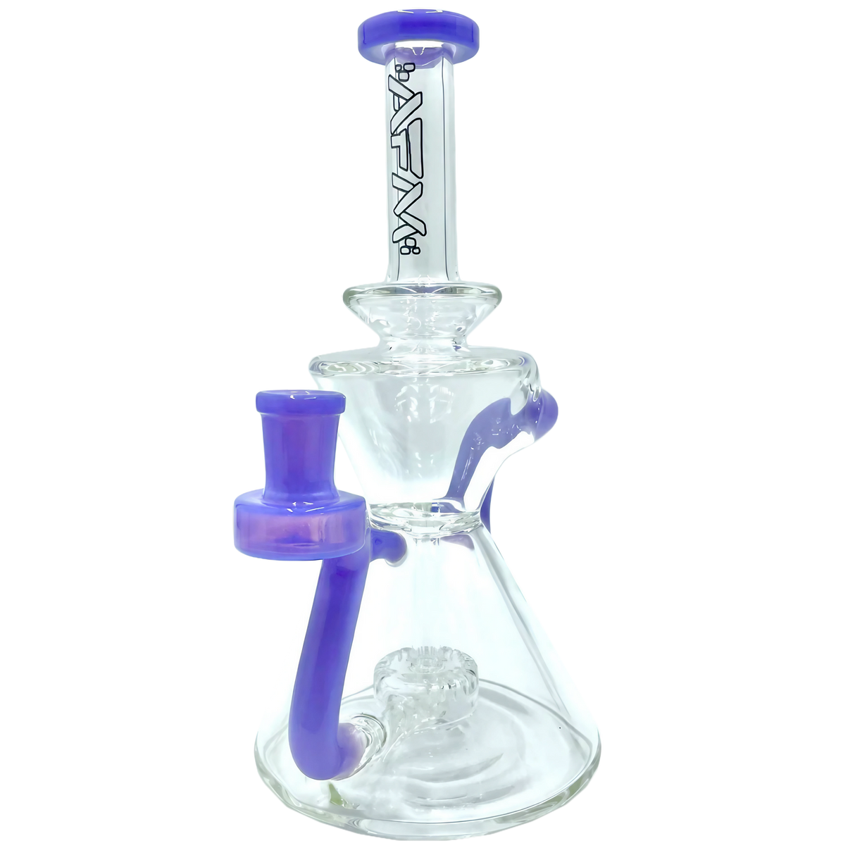 AFM The Tulip Recycler Dab Rig - 8.5" with Borosilicate Glass and 14mm Joint