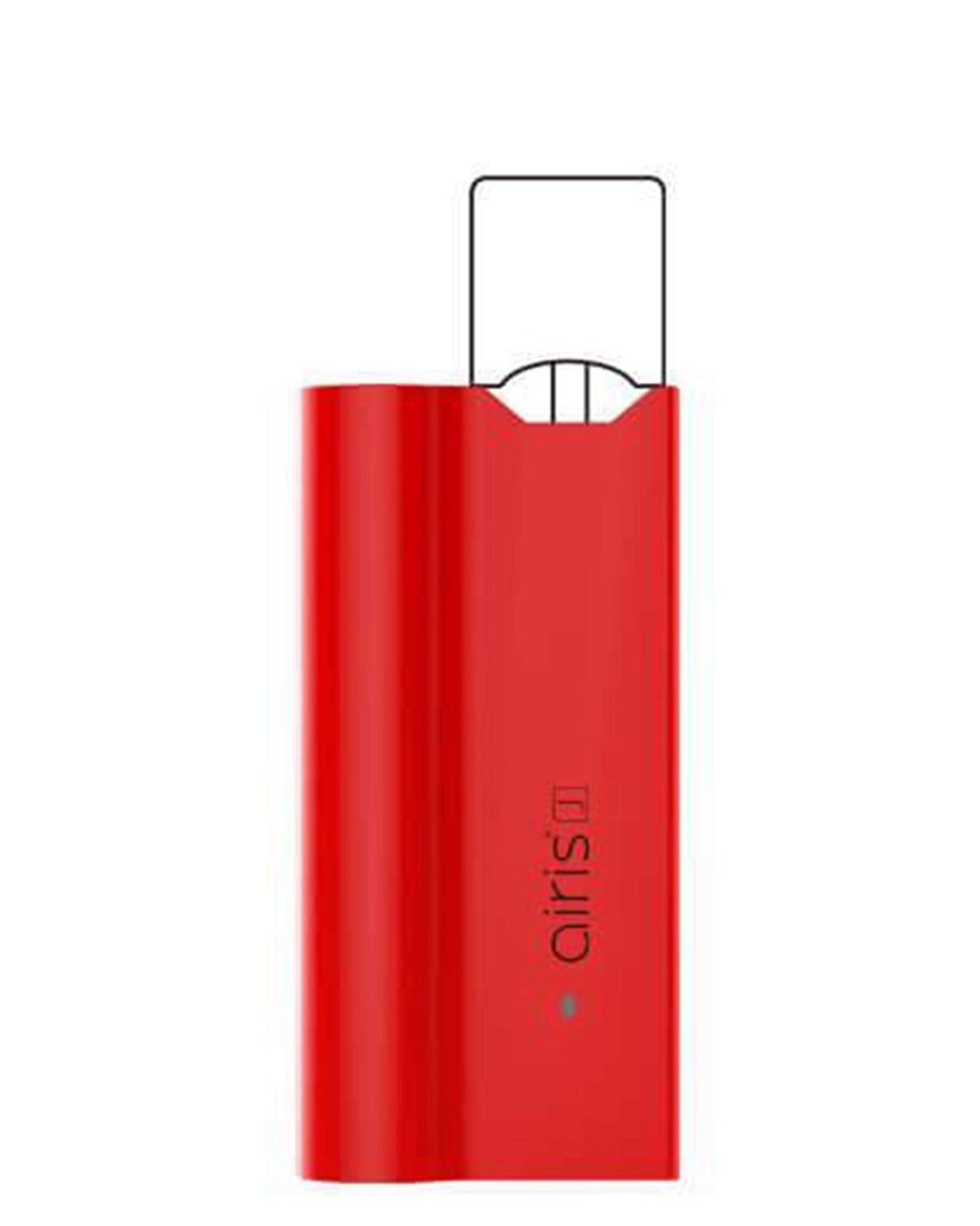 Airistech Airis J Vaporizer in Red - Compact Zinc Alloy Design for Salt & E Juice