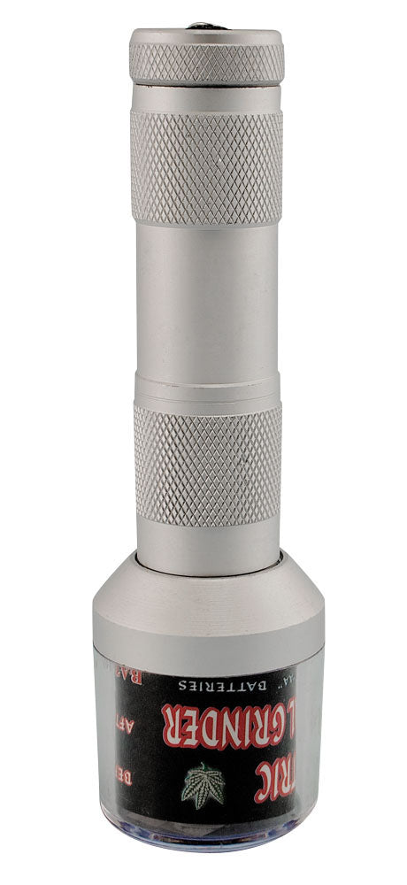 The Chopper Automatic Handheld Grinder - Aluminum Electric Grinder for Dry Herbs, Front View