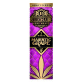 Billionaire Hemp Wraps 25 Pack in Grape Flavor - Front View