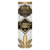 Billionaire Hemp Wraps Russian Cream 25 Pack Front View for Dry Herbs