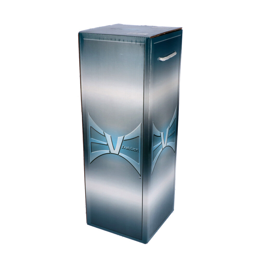 EVOLUTION Blaze Perc Dab Rig Packaging Front View on Seamless White Background