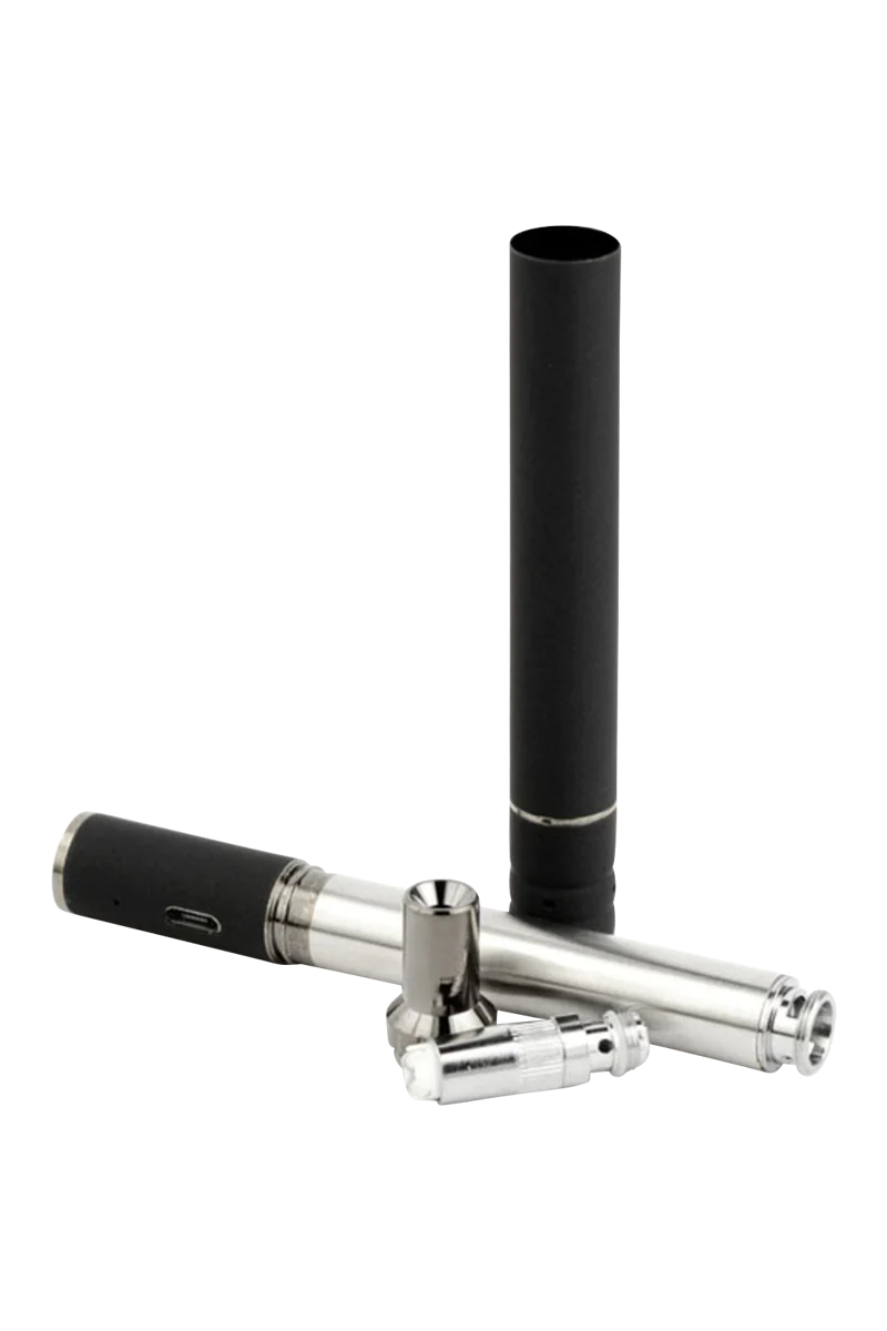 Boundless Terp Pen Vaporizer, sleek steel design, portable battery-powered, for concentrates