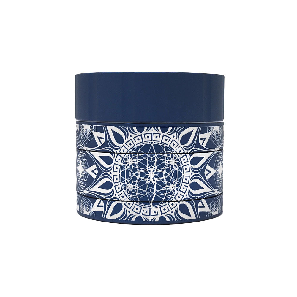 Cali Crusher Homegrown Phil Lewis Lion Grinder, 4pc metal with intricate design, front view