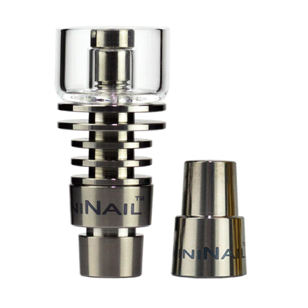 MiniNail E-nail Replacement Parts including heater coil and adapters - Front View