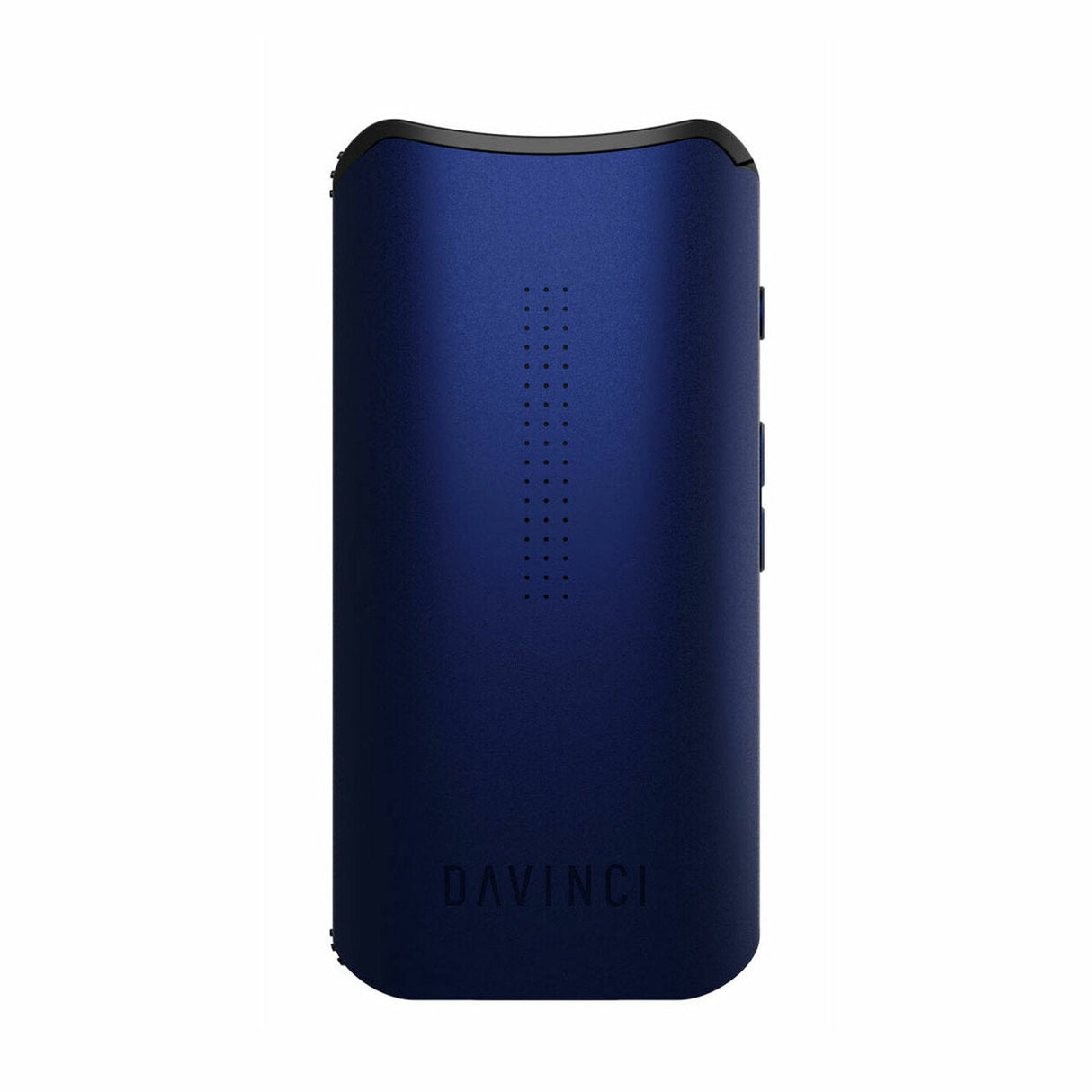 DaVinci IQC Vaporizer in Blue - Front View - Portable Design with Battery Power for Dry Herbs and Concentrates