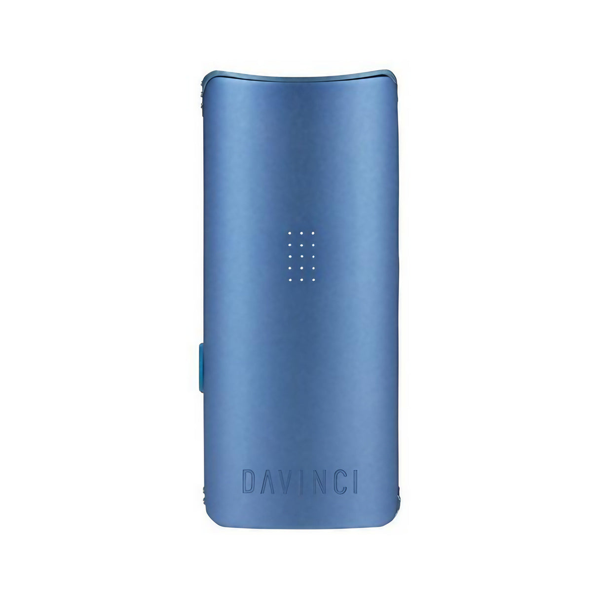 DaVinci MIQRO Vaporizer in blue, compact ceramic design, battery-powered for dry herbs