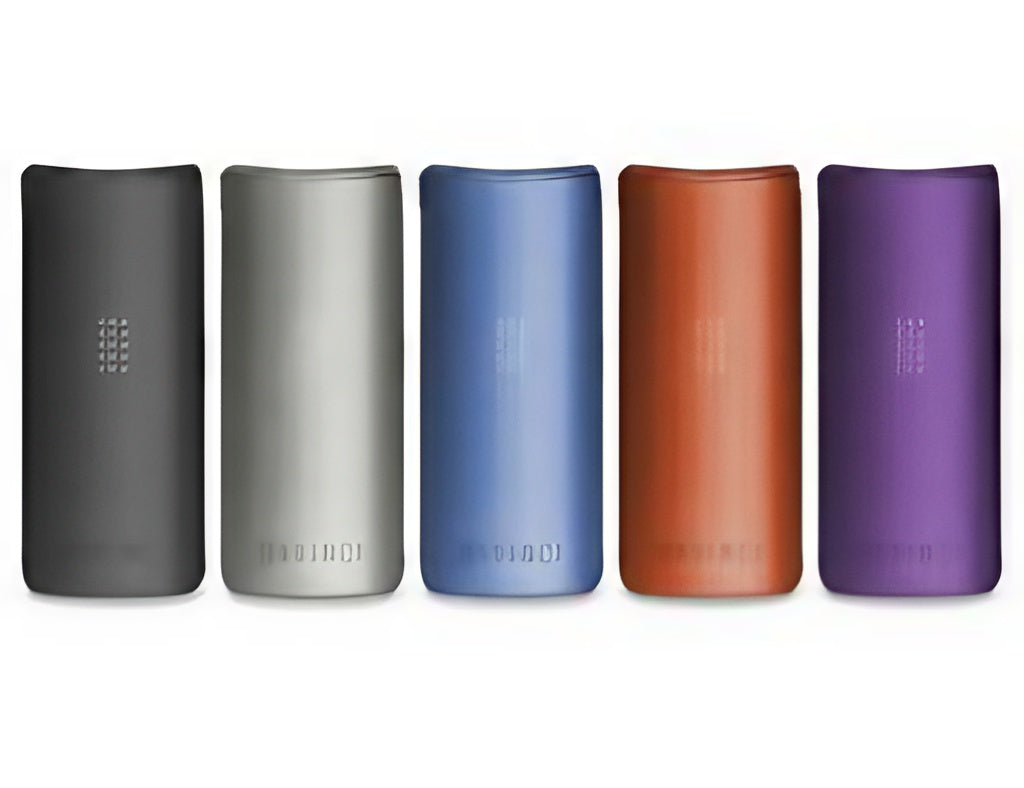 DaVinci MIQRO Vaporizers in assorted colors front view, compact and portable design