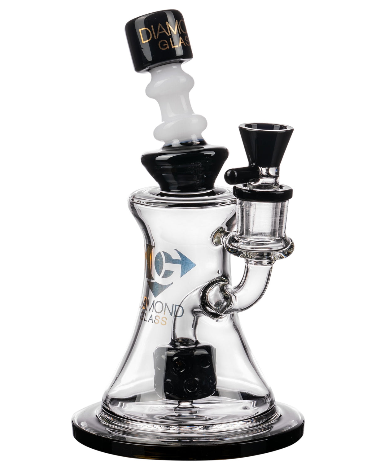 Diamond Glass - Big Puck Dab Rig | Online Headshop | Dank Geek