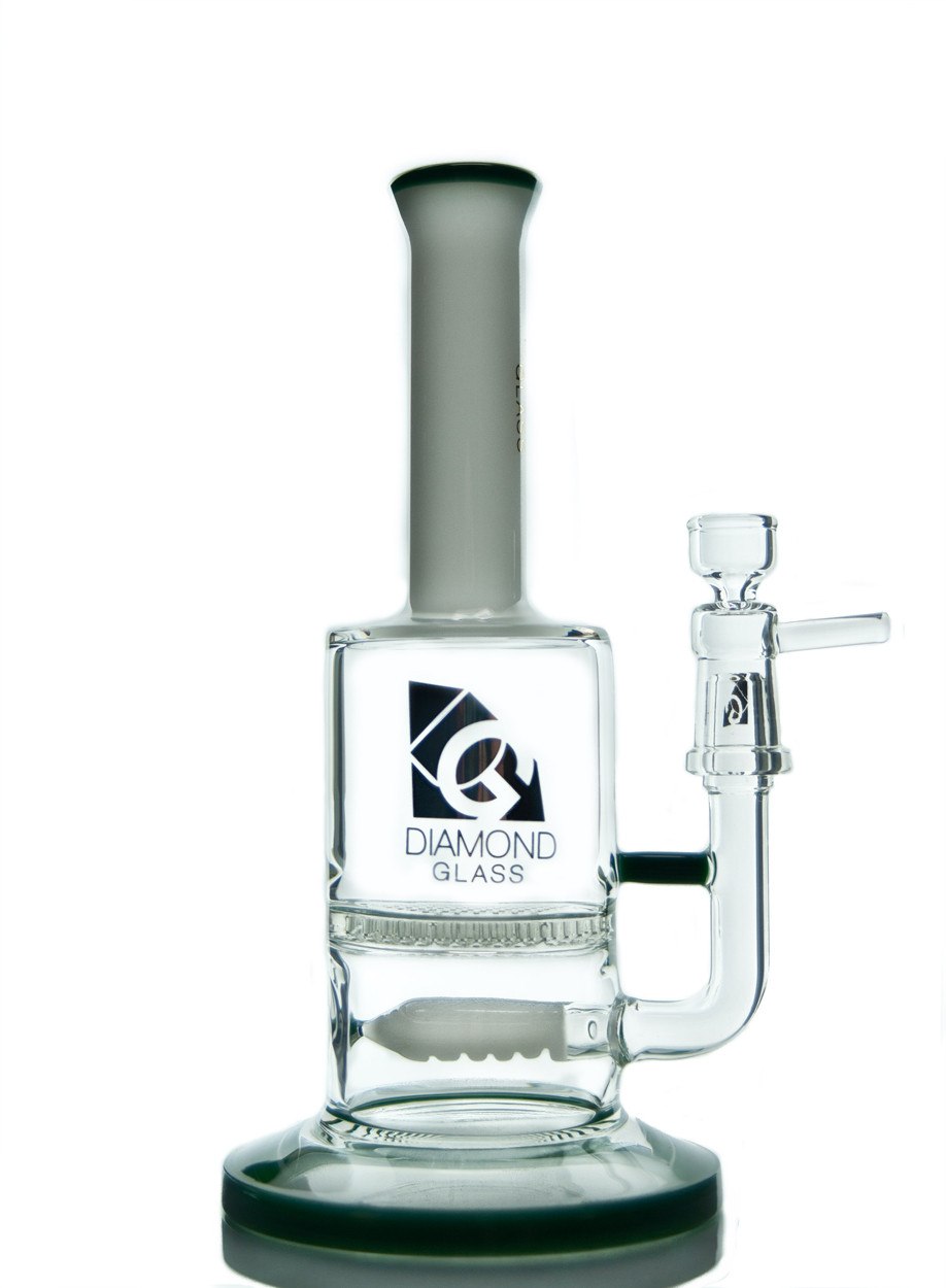 Diamond Glass - Jolly Rancher to Honeycomb Perc 9'' | Dank Geek