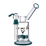 EVOLUTION Discovery 9" Dab Rig in Borosilicate Glass for Concentrates - Front View