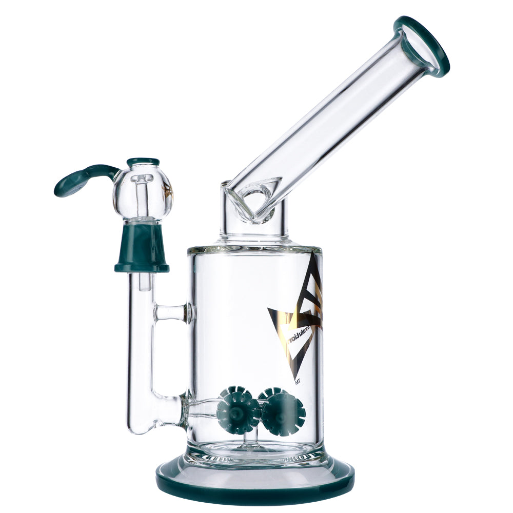 EVOLUTION Discovery 9" Dab Rig with Borosilicate Glass and Deep Bowl for Concentrates