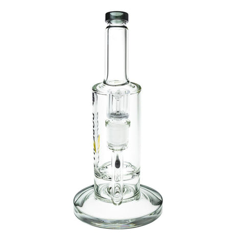 Dopezilla Lycan 9" Dab Rig in Clear Borosilicate Glass with Beaker Design and 90 Degree Joint