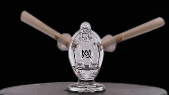 MJ Arsenal Dubbler Original Double Bubbler, compact design, front view on black background