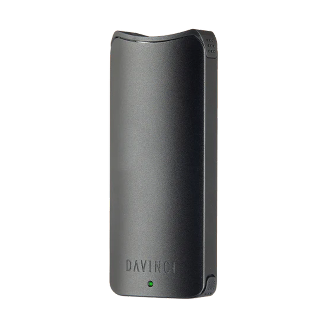 DaVinci ARTIQ Portable Vaporizer in Black Ice - Front View on White Background