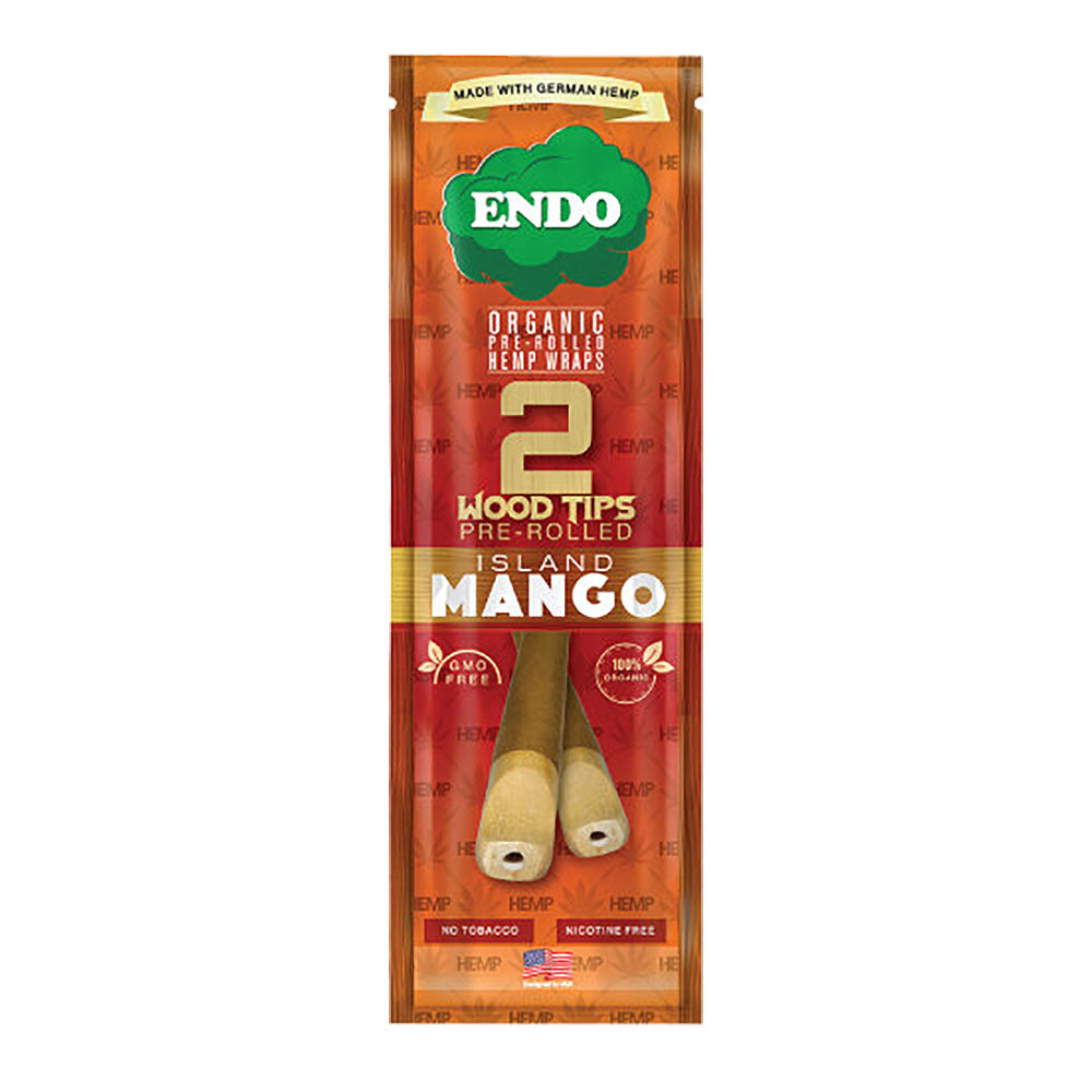 Endo Pre-Rolled Blunt Wraps | Mango