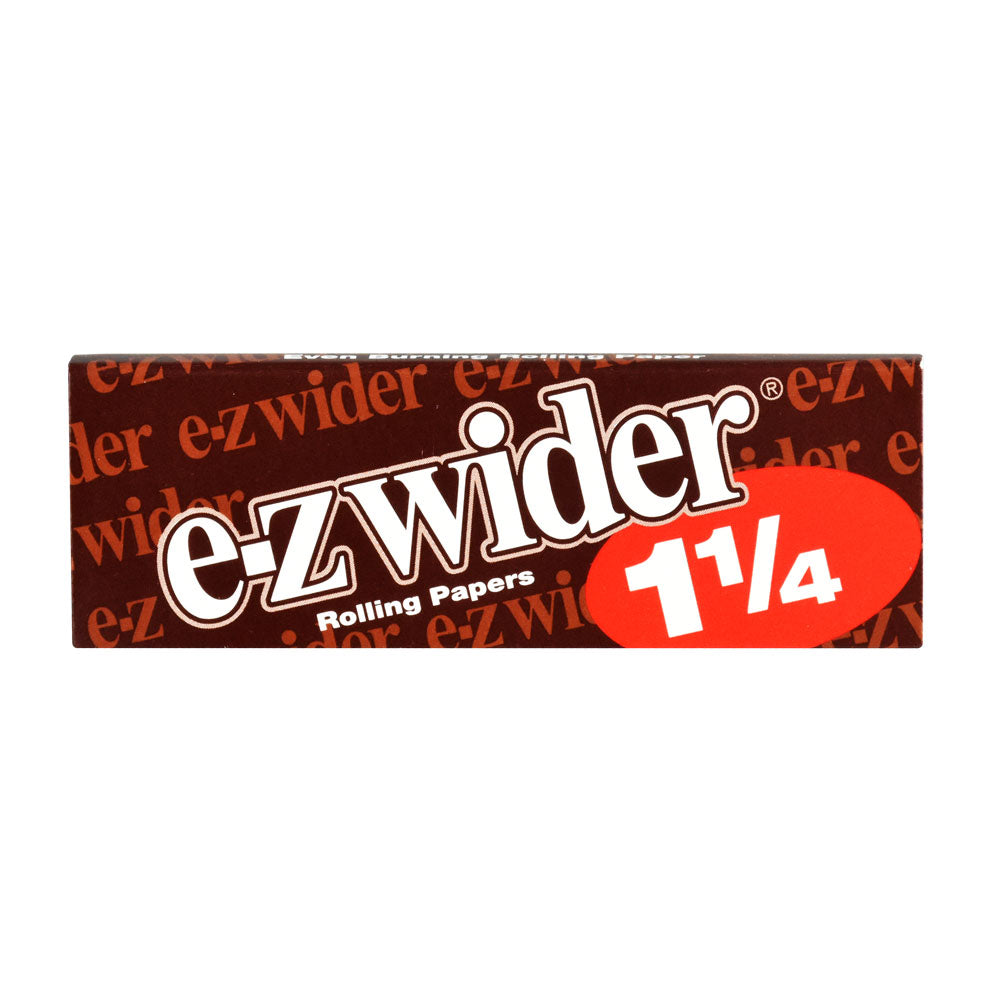 EZ Wider 1 1/4" Size Rolling Papers 24 Pack - Front View on White Background