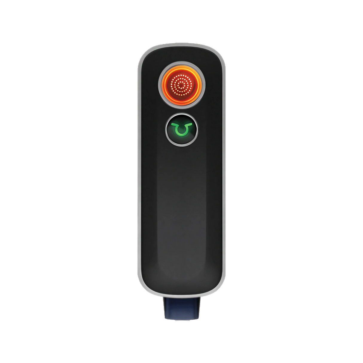 Firefly 2+ Vaporizer front view with illuminated heat indicator, portable design for dry herbs