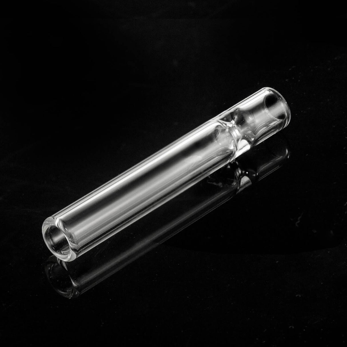 PILOT DIARY Clear Glass One Hitter for Wood Dugout - Angled Side View