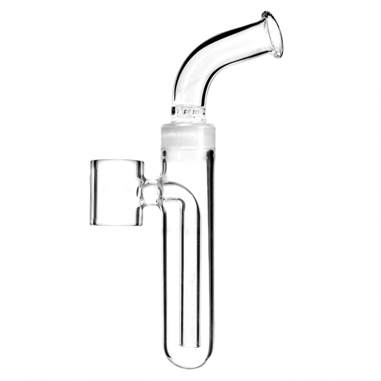 PILOT DIARY Glass Attachment for ECUBE, Clear Side View on White Background