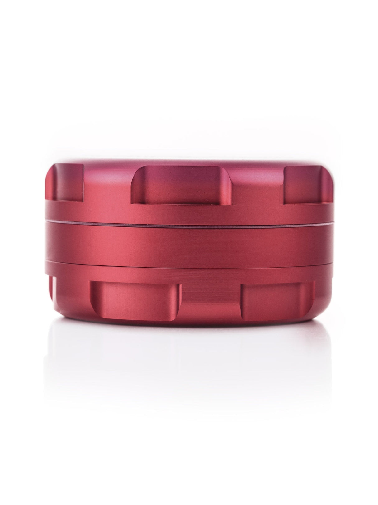 GRAV 3 Piece Grinder in Blush - Compact Aluminum Herb Grinder with Textured Grip