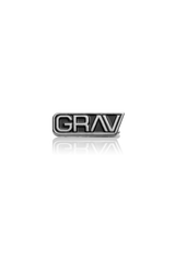 GRAV Hatpin with Beaker Design - Sleek Metallic Finish - Front View