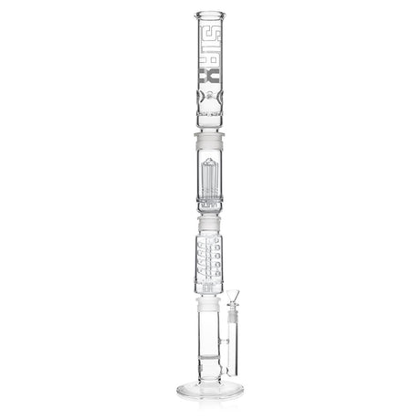 GRAV STAX Percolator Bundle with Tree Percolator, Borosilicate Glass, Front View on White
