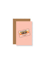 KKARDS Greatest Hits 420 Greeting Card with Cassette Design - Front View