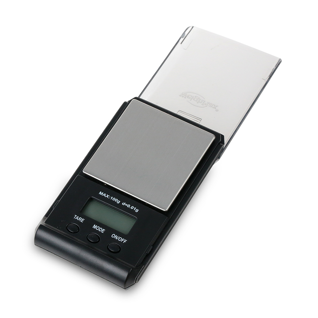 WeighMax GX-100C Precision Digital Scale with Back-lit LCD Display, Energy-Saving Feature