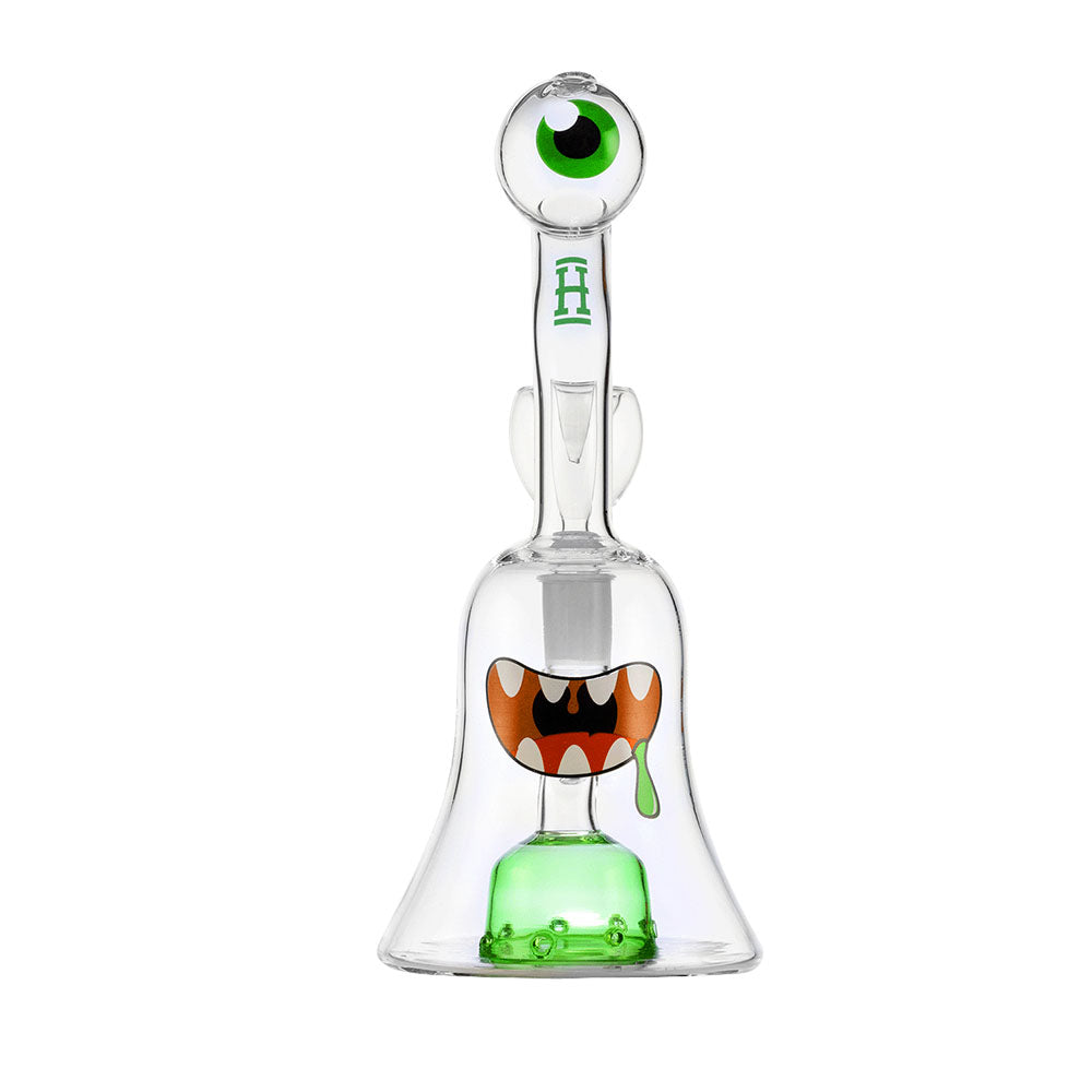 Hemper Hiclops Monster 7.5" Water Pipe with Showerhead Percolator - Front View