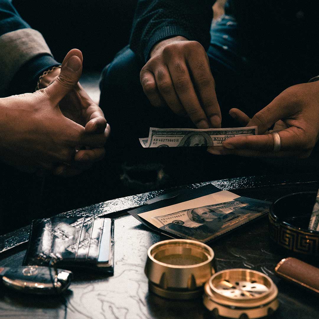 Hemper Notes Hemp Rolling Papers 24-Pack displayed on table with lifestyle backdrop