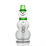 Hemper Snowman Bong with 18" Height and 45 Degree Joint Angle - Front View