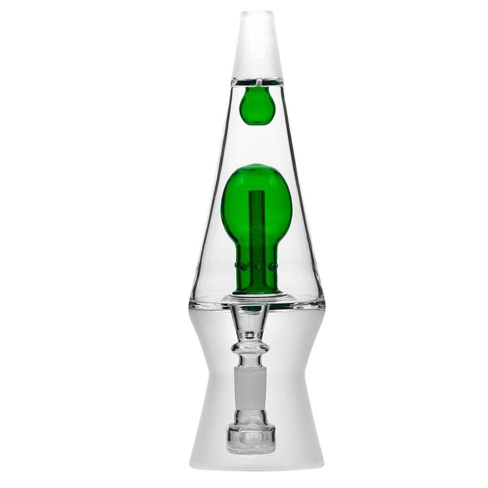 Hemper That 70's Water Pipe with Lava Lamp Design and Borosilicate Glass, Front View