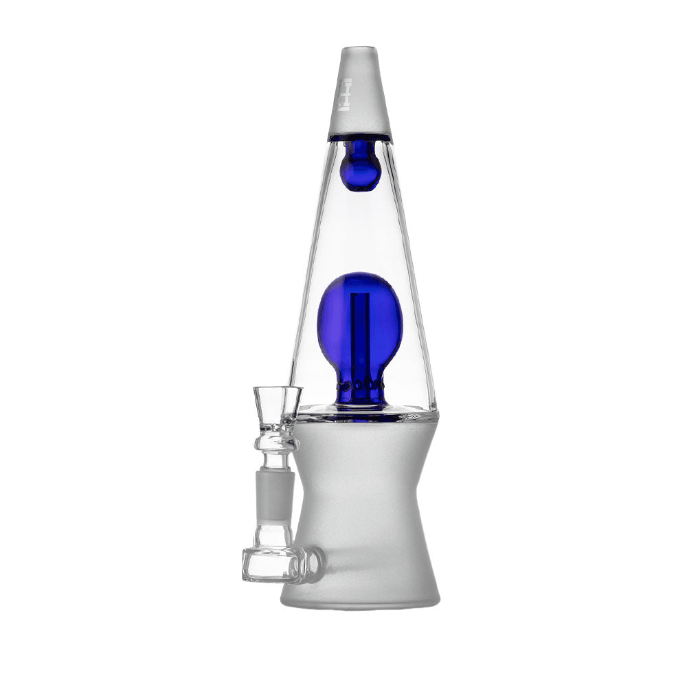 Hemper That 70's Water Pipe, Groovy Glass with Lava Lamp Design, Durable Borosilicate - Front View