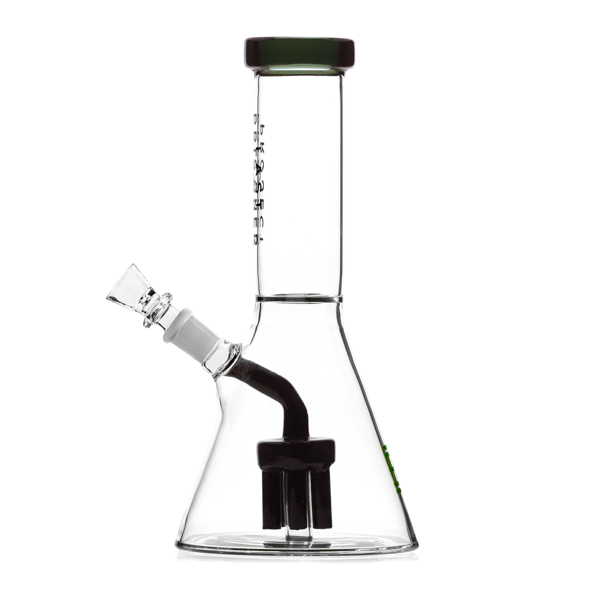 Hemper x LPP Limited Edition 10" Beaker Bong with 4.5" Diameter Base, Front View
