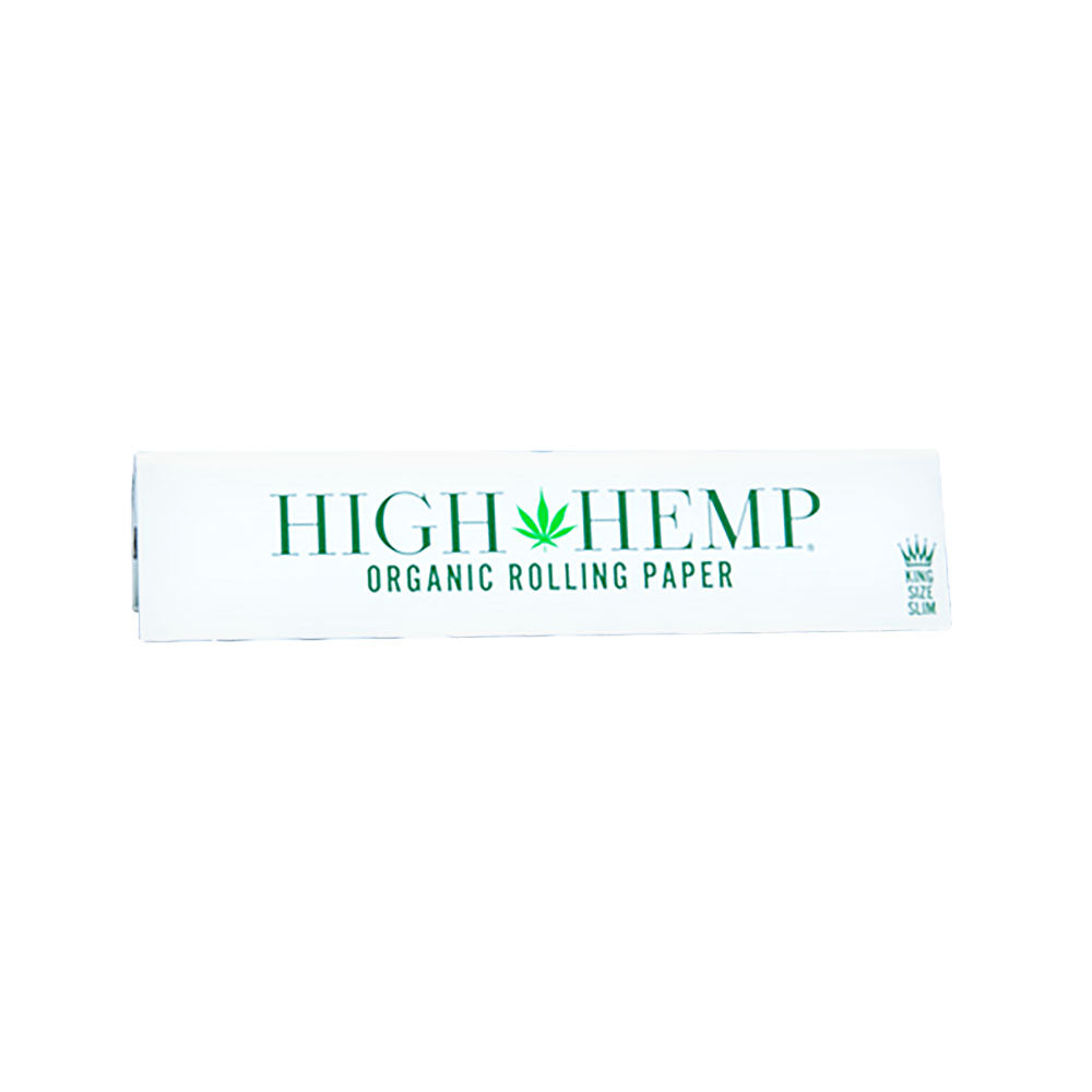 High Hemp Organic Rolling Papers | Kingsize Slim