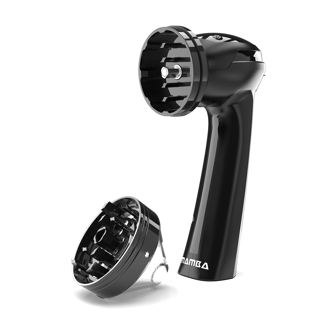 Mamba Grinders V2-55 Electric Herb Grinder, Type-C Charging, 2g Capacity, Angled View